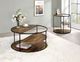 Furniture of America® Orrin Black and Walnut Coffee Table-1