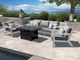 Enclover Hickory Slate/White Sofa-2
