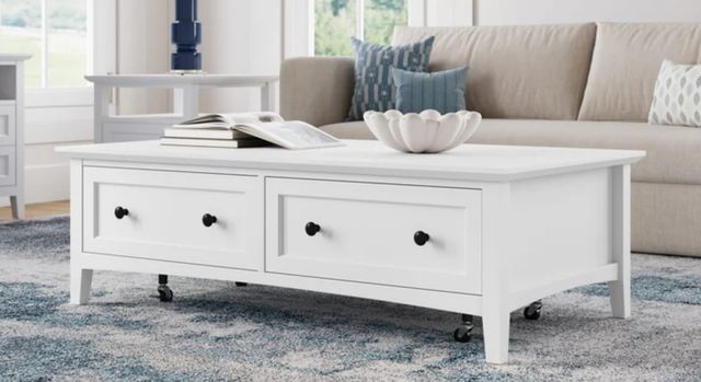 Modus Furniture Grace Snowfall Coffee Table-1