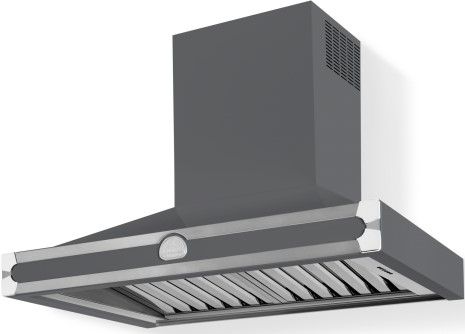 La Cornue CornuFé 90 36" Graphite Wall Mounted Range Hood-0