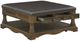 Homelegance® Rochester Dark Brown Cocktail Table with Brown Base-3
