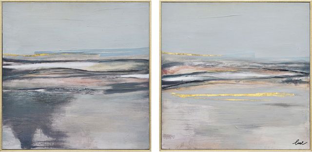 Renwil® Salinas Set of 2 Multi-Colored Paintings-0