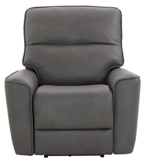 Bassett® Furniture Club Level Kenneth Gunmetal Wallsaver Power Recliner-1
