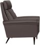 American Leather® Customizable Burke Leather 38" Manual Recliner-2