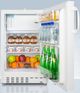 Accucold® 2.7 Cu. Ft. White Under the Counter Refrigerator-4