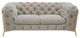 VIG Furniture Divani Casa Quincey Beige Loveseat-0