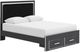 Signature Design by Ashley® Birmonton Black Queen Upholstered Storage Panel Bed-0