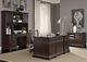 aspenhome® Weston Brown Ale 66" Executive Desk-1