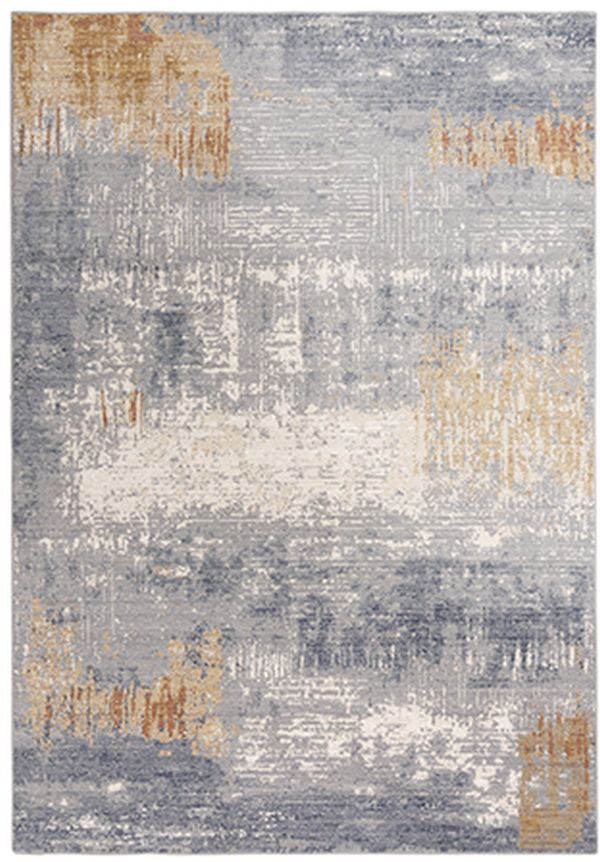 Rizzy Home Ventura Gray 5'x8' Rectangular Rug-0