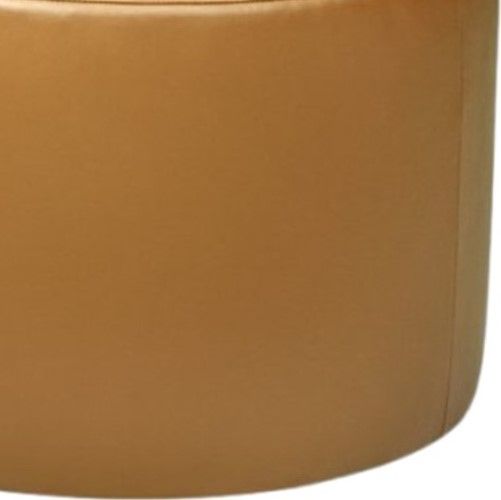 American Leather® Customizable Uno Leather 19” Ottoman-2