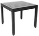 CabanaCoast® Customizable Monaco Aluminum 19" Outdoor Square Side Table-0