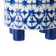 A & B Home Blue/White Planter-2