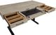 aspenhome® Platinum Gray Linen Lift Top Desk-2