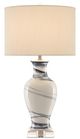 Currey & Company Hanni White/Blue Table Lamp-0
