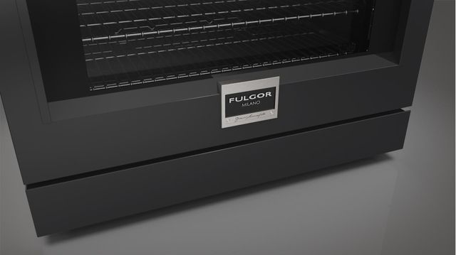 Fulgor® Milano 35.75" Glossy Black Replacement Door Kit-1