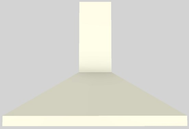 Vent-A-Hood® 48" Biscuit Wall Mounted Range Hood-0