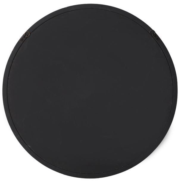 Deco Marche Black Round Wall Mirror-2