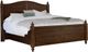 Vaughan-Bassett Scotsman Molasses King Poster Bed With Antique Rails-0