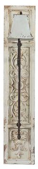 A & B Home Weathered Cream Wall Lamp-1