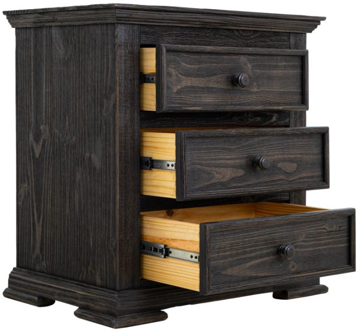 International Furniture Direct Terra Nightstand - Thumbnail 2