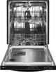 Whirlpool® 24" Fingerprint Resistant Black Stainless Steel Built In Dishwasher-1