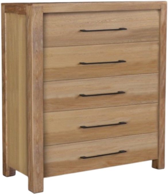 Horizon Home® Marina Brown 5-Drawer Chest