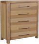 Horizon Home® Marina Brown 5-Drawer Chest-0