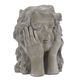 A & B Home Gray Girl Statue Planter-0