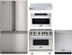 Viking® 5 Piece Stainless Steel Gas Kitchen Package-0