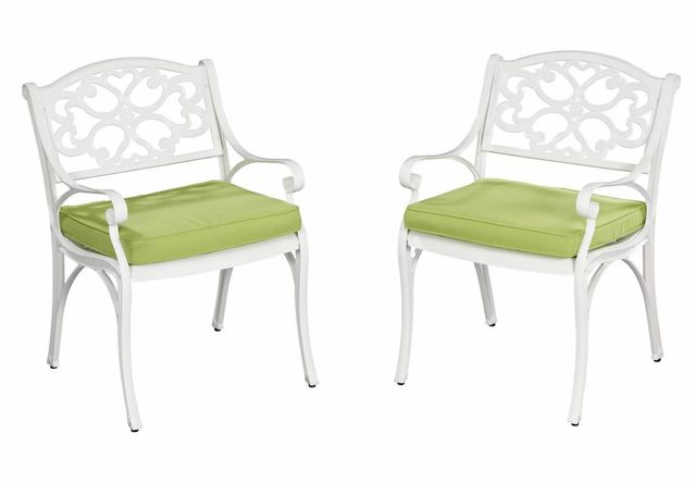 homestyles® Sanibel 5-Piece White Outdoor Dining Set-2