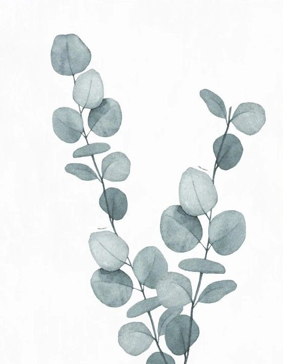Classy Art Blue Botanical Wash III by Conrad Knutsen Wall Art-2