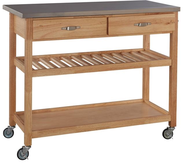 homestyles® General Line Brown Kitchen Cart-0