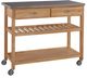 homestyles® General Line Brown Kitchen Cart-0