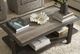 Universal Explore Home™ Modern Dark Gray Cocktail Table with Sable Base-4