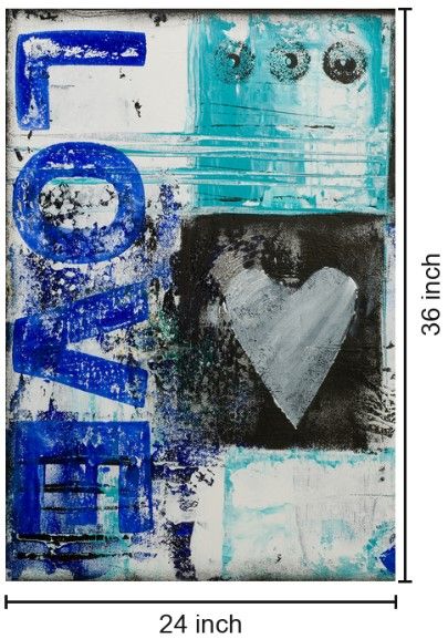 Classy Living Electric Urban Love Wall Art-2