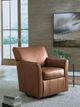 Signature Design by Ashley® Braydunn Caramel Swivel Glider Accent Chair-1