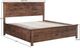 Archbold Furniture Customizable Portland King Plank Storage Bed-2