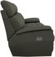 La-Z-Boy® Talladega Charcoal Power Reclining Loveseat with Headrest-2
