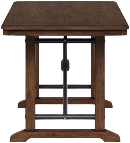 Bernards Danville Brown Counter Dining Table-3