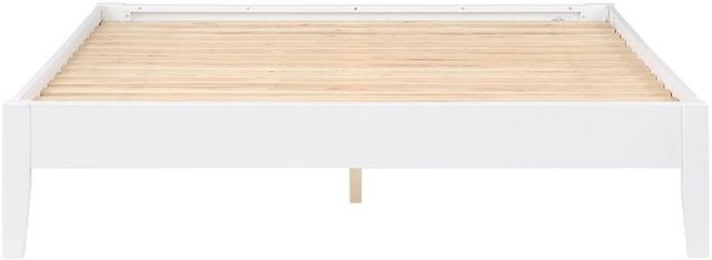 Coaster® Hounslow White Queen Platform Bed-3