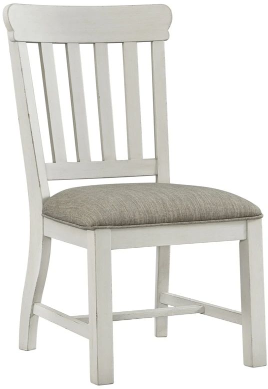 Intercon Drake French Oak/Rustic Gray Slat Dining Side Chair-0