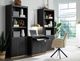 aspenhome® Rylan Dark Roast Workstation Combo File Cabinet-1