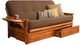 Kodiak Furniture Phoenix Barbados/Linen Cocoa Full Storage Futon with Mattress-0
