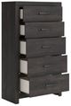 Signature Design by Ashley® Delmorta Dark Gray Chest-2