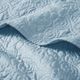 Olliix by Madison Park Quebec Blue Oversized Quilted Throw-2