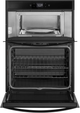Whirlpool® 30" Black Smart Combination Wall Oven-1