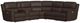 Flexsteel® Henry 6-Piece Burnt Umber Brown L-Shape Power Reclining Sectional-0