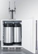 Summit® Commercial 24" White Built In Nitro-Infused Coffee Kegerator-1