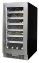 Silhouette® Tuscany 3.1 Cu Ft. Stainless Steel Wine Cooler-2