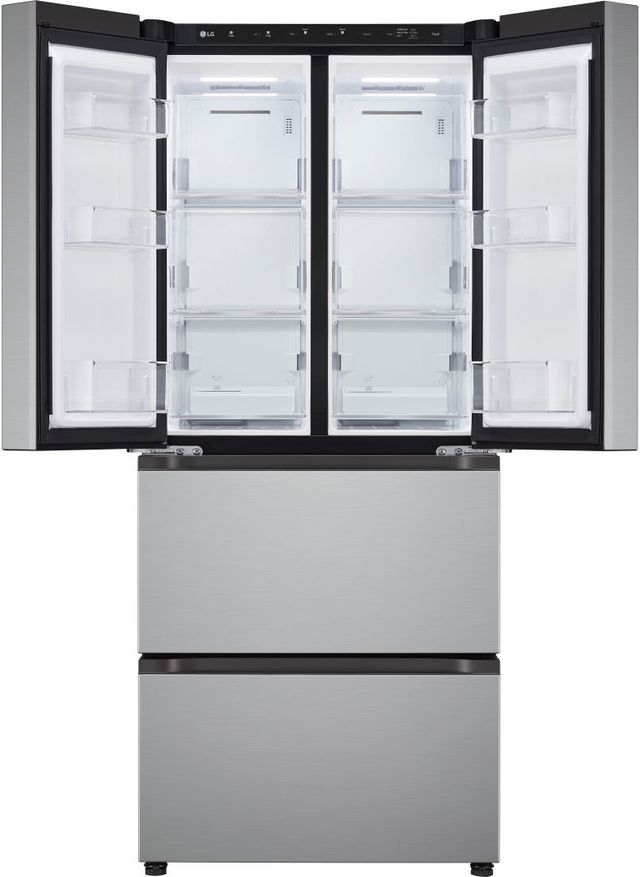 LG 30" 14.3 Cu. Ft. Stainless Steel Look French Door Refrigerator for Kimchi and Specialty Food -2